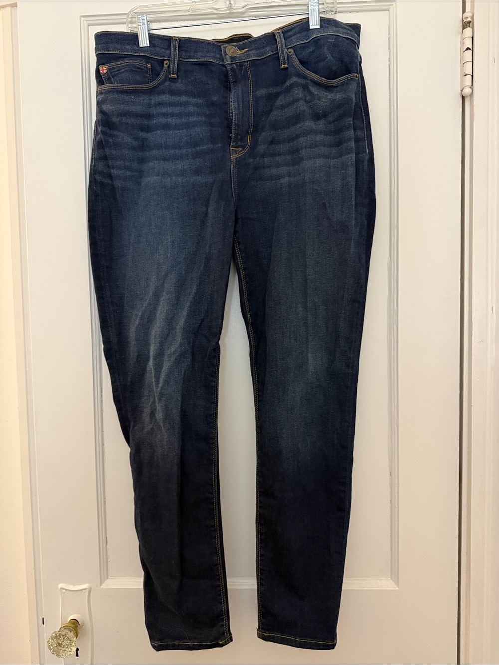 Hudson Women's Dark Blue Slim Fit Jeans